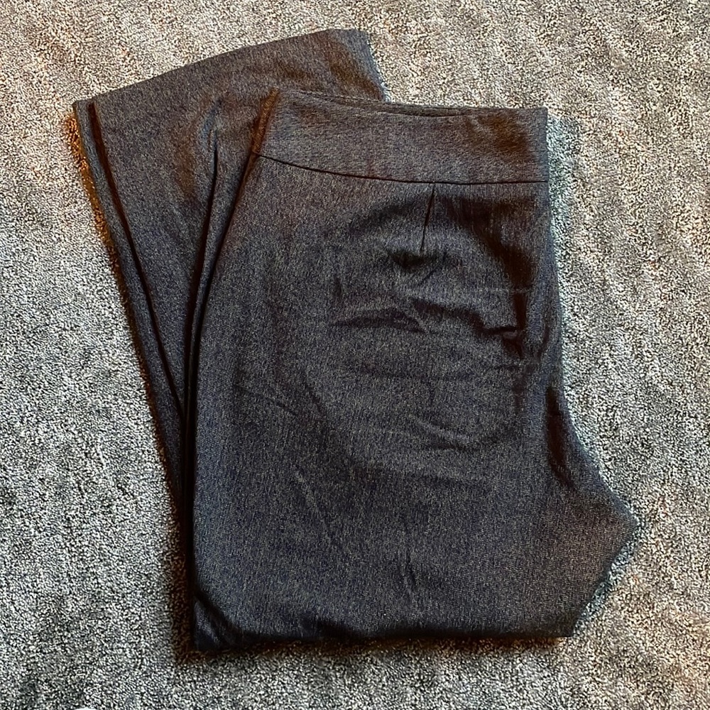 Sag Harbor grey tweed dress pants